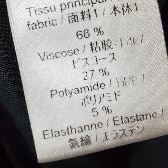 LV Louis Vuitton Black Uniforms Sheath Dress Size 46 (16 US) - Picture 5 of 6